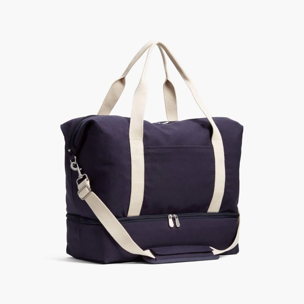 Lo & Sons Catalina Deluxe Large Organic Canvas Weekender Bag